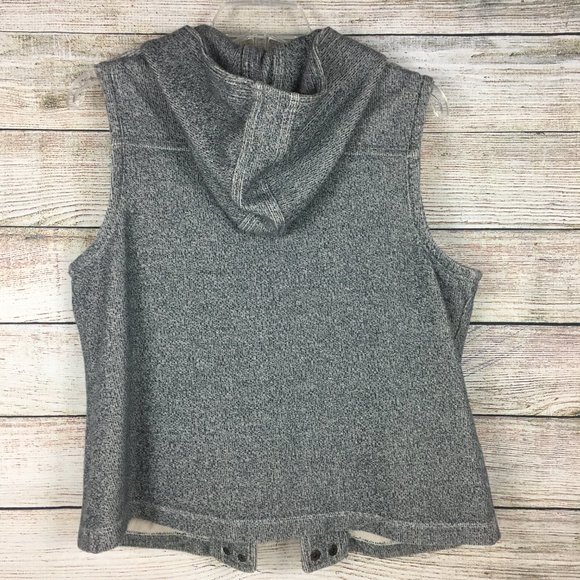 Coldwater Creek Hooded Knit Vest - Picture 5 of 11